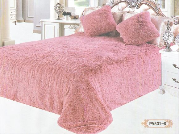 Плед меховой (травка) розовый https://textilemarket161.ru/